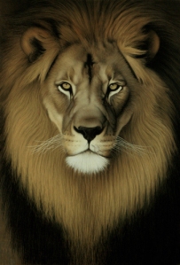 The Lion of the Tribe of Judah represents the fierce side of Jesus